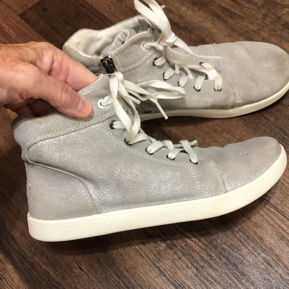 Ugg silver high tops